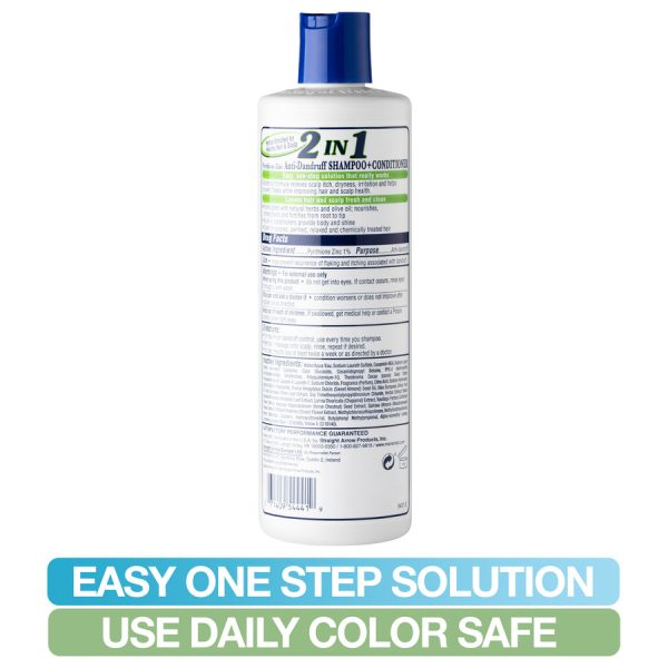 2 In 1 Pyrithione Zinc Anti-Dandruff Shampoo + Conditioner - Image 4