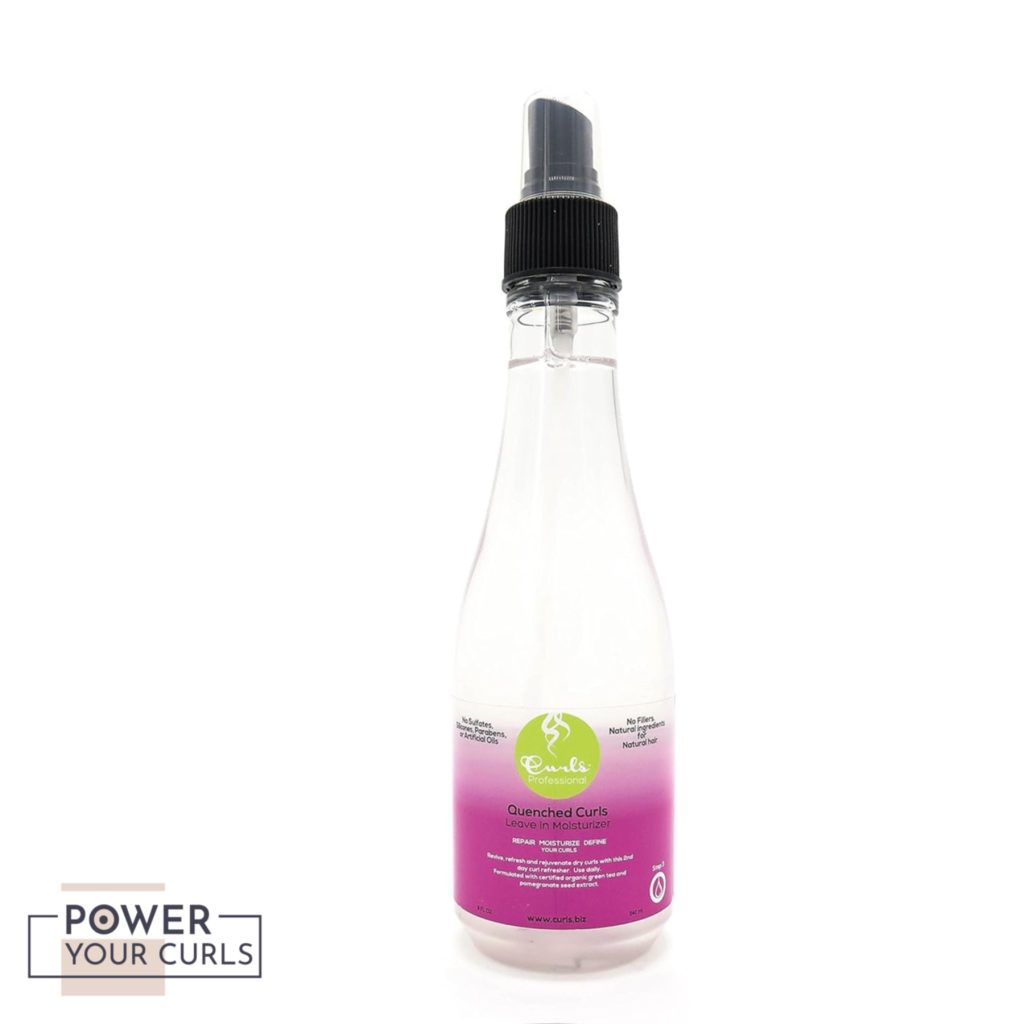 Home 6 Quenched Curls Leave in Moisturizer