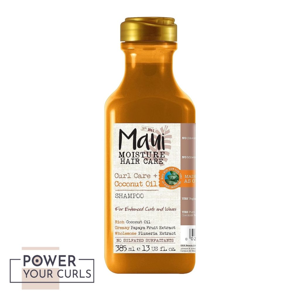 Home 4 Maui Moisture Hair Care Curl Care + Coconut Oil Shampoo