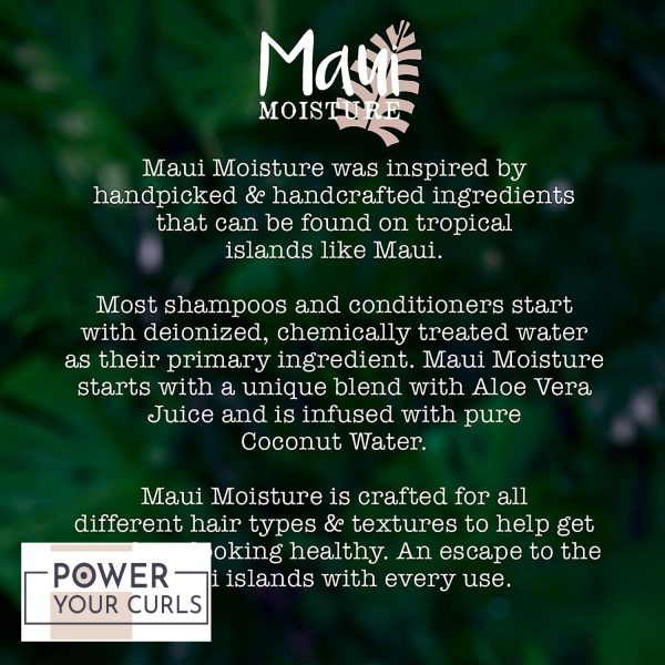 Maui Moisture Hair Care Volume Boost + Bamboo Fibers Shampoo - Image 2
