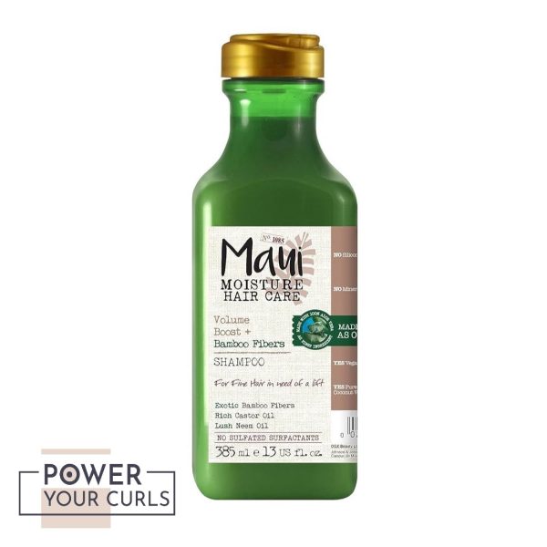 Maui Moisture Hair Care Volume Boost + Bamboo Fibers Shampoo