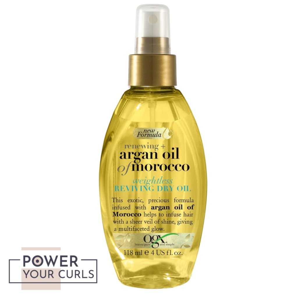 Home 3 Renewing + Argan Oil of Morocco Weightless Reviving Dry Oil