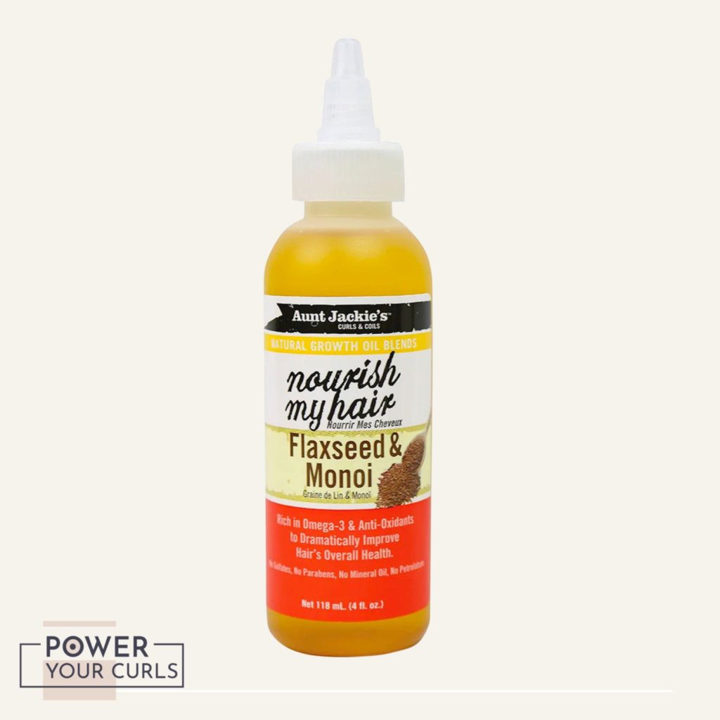 Home 8 Natural Growth Oil Blends Nourish My Hair Flaxseed & Monoi