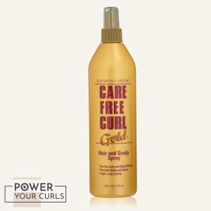 Care Free Curl Gold: Hair and Scalp Spray