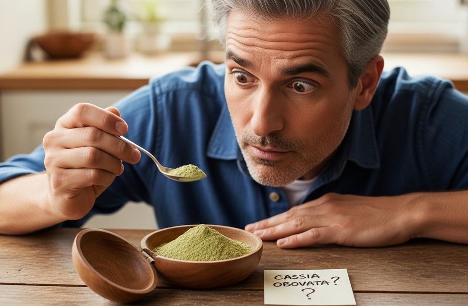Cassia Obovata On Gray Hair