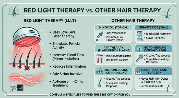 Red Light Therapy: For Hair Growth, What Does The Science Say? 4 Post