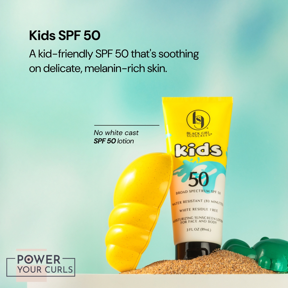 Black Girl Sunscreen Kids SPF 50 Sunscreen 5 Black Girl Sunscreen Kids SPF 50 Sunscreen - Image 5