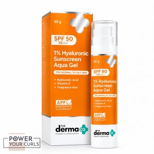 The Derma Co 1% Hyaluronic Sunscreen Aqua Gel