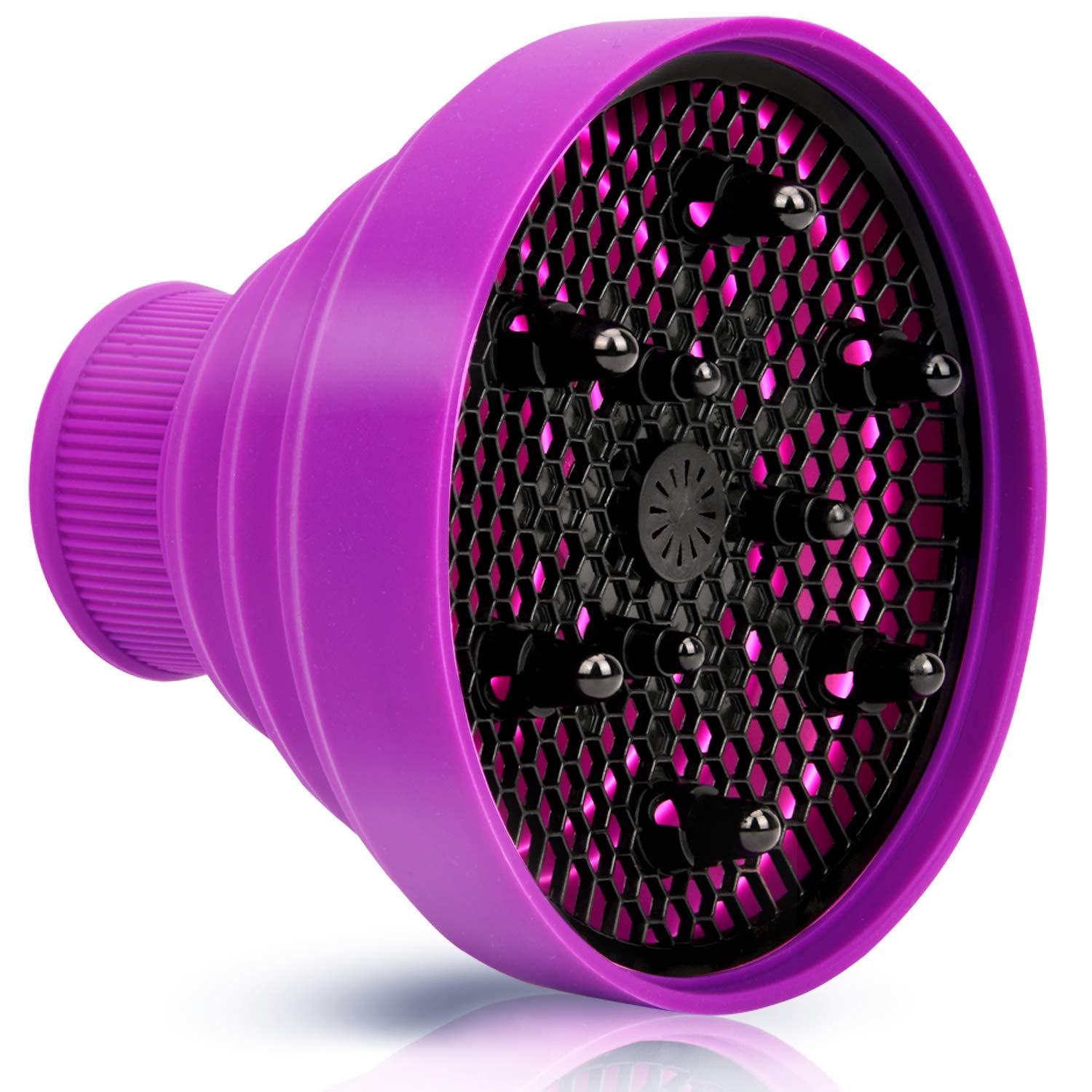 How to Diffuse Curly Hair Without Frizz 1 Power Your Curls universal silicone hair diffuser for diffusing curly hair