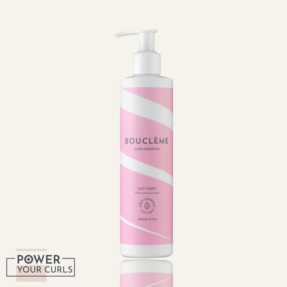 How to Use Curl Cream (and Curl Cream vs Leave-In Conditioner) 1 Boucleme Curl Cream, a leave-in conditioning curl cream for curly hair