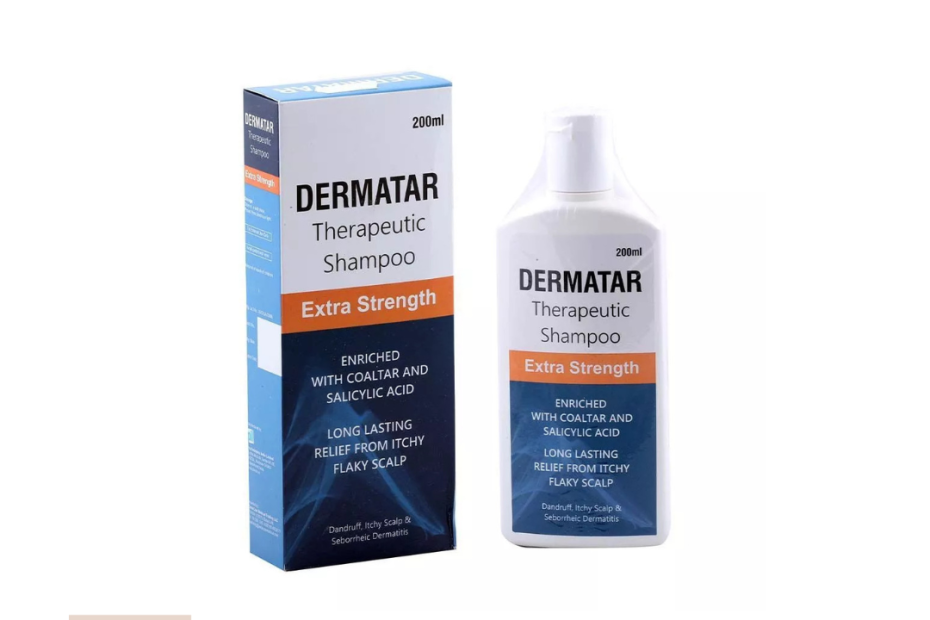 Dermatar coal tar therapeutic shampoo