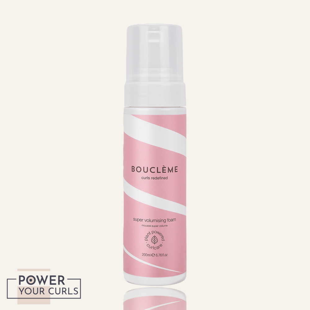 Mousse or Gel First? How to Use Mousse on Curly Hair 1 Boucleme Super Volumising Foam, a curl mousse for wavy and curly hair